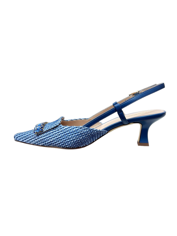 slingback donna pelle-tessuto toscablu art.ss2432s263c8g jeans