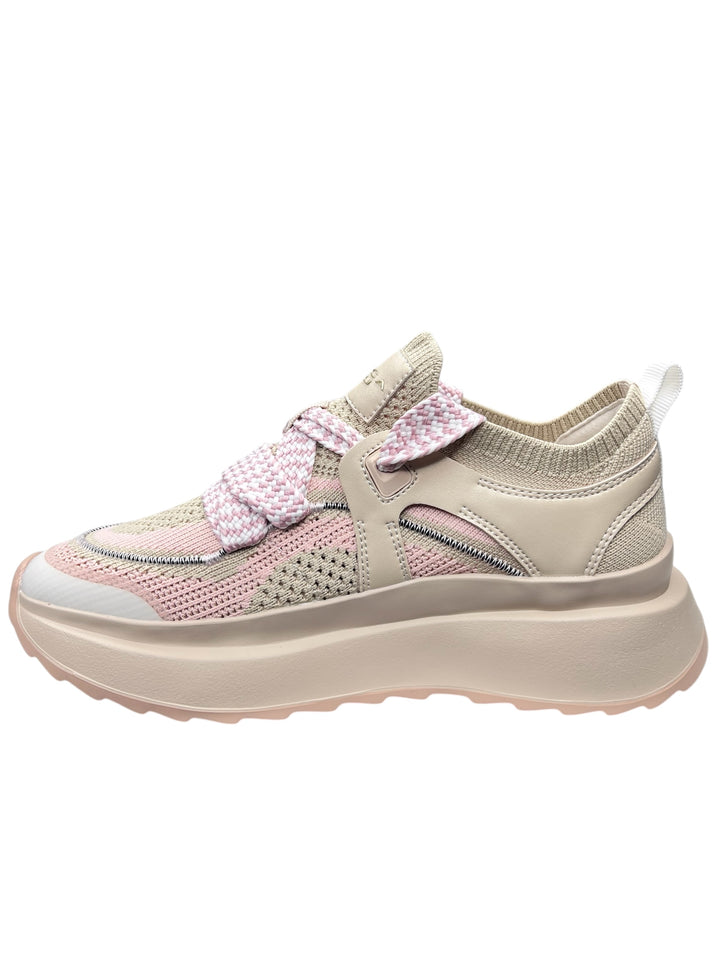 sneakers slip on donna tessuto tosca blu bay art.ss2506s051c05d beige-rosa