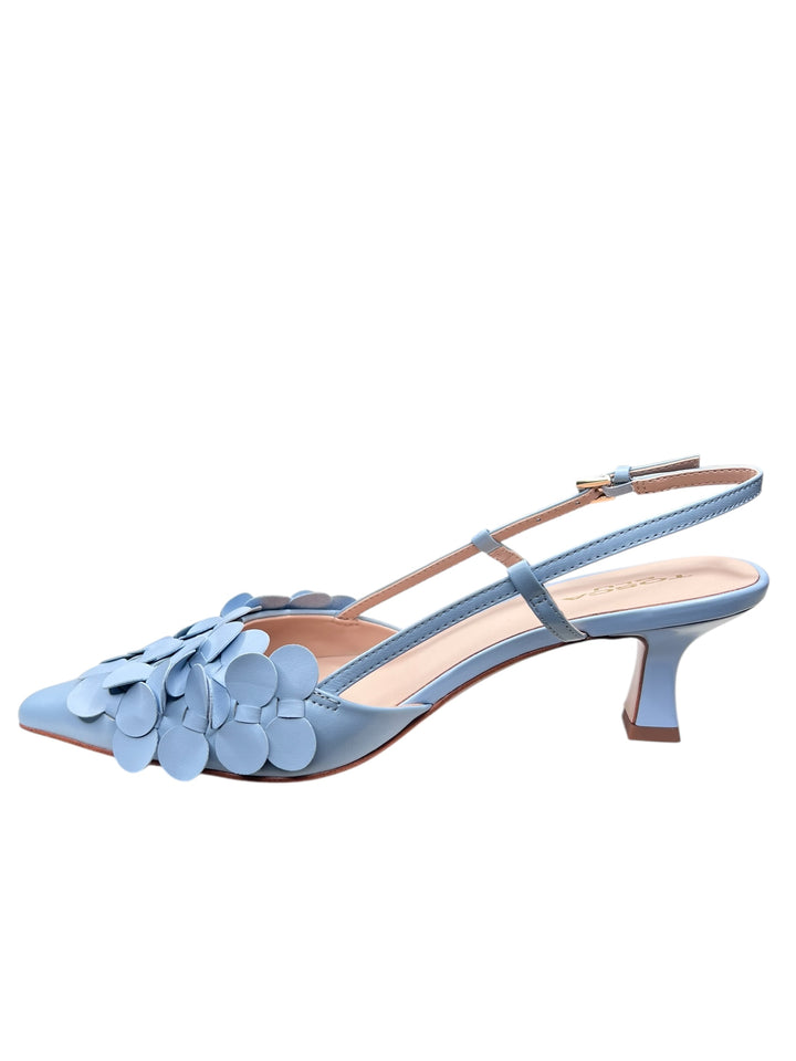 slingback donna pelle toscablu jade art.ss2520s190c34 celeste