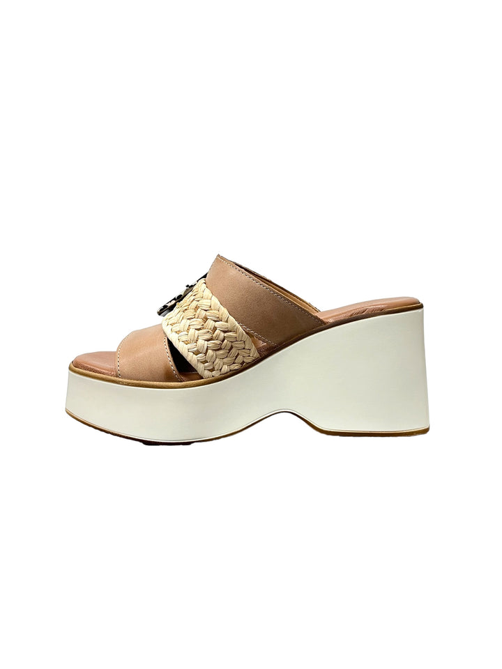 sandali ciabatte donna cinzia soft art.ts31215 001 cuoio-beige