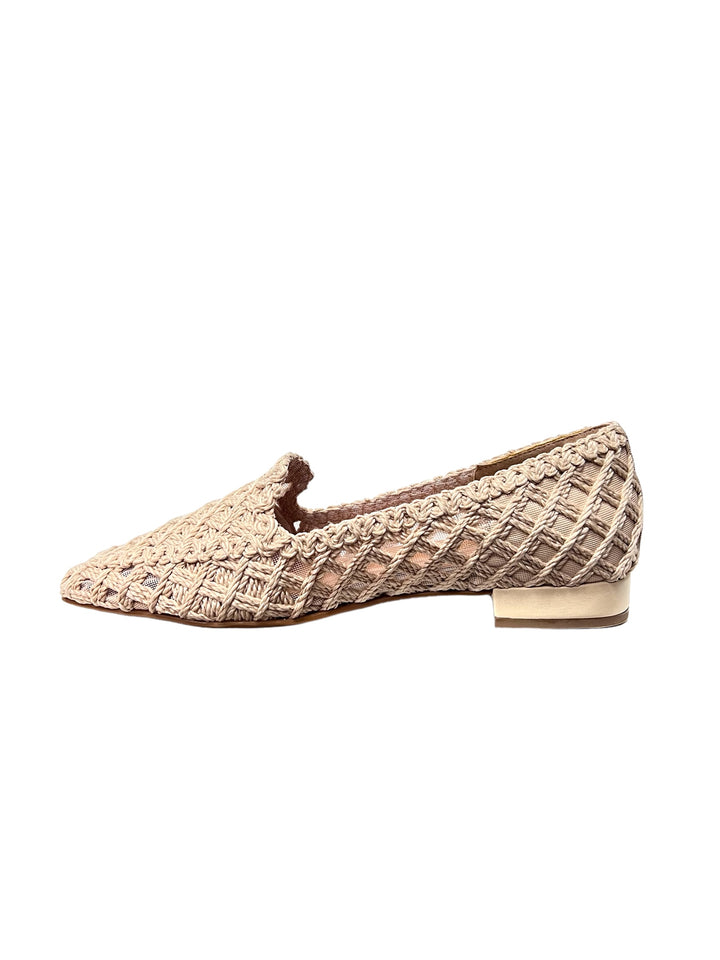 mocassini donna tessuto cinzia soft art. vl2001001 beige