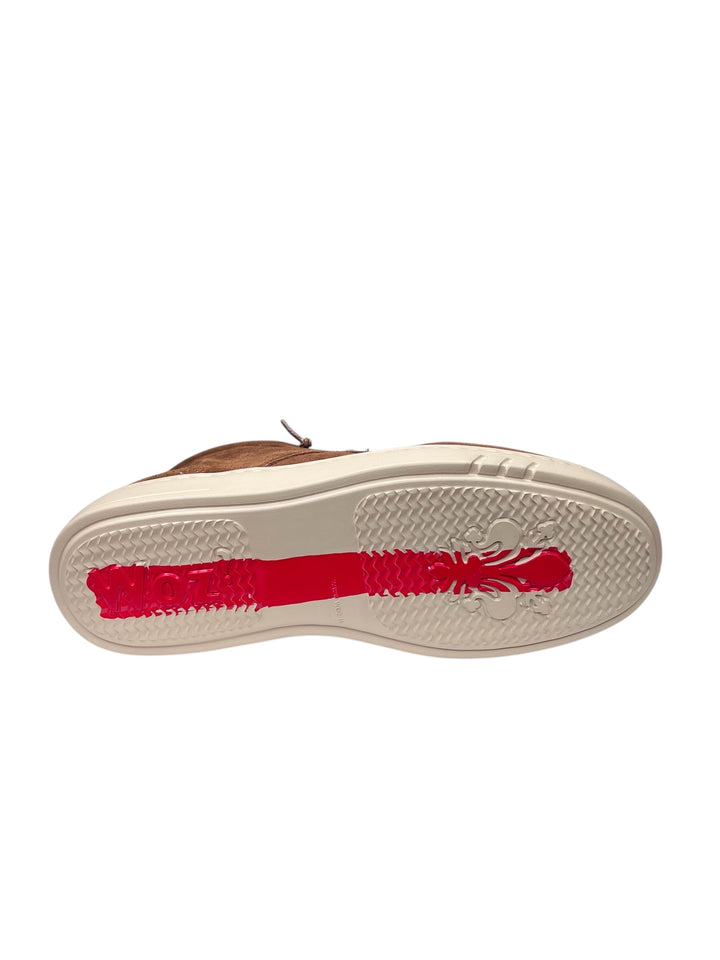 polacchine uomo pelle brown