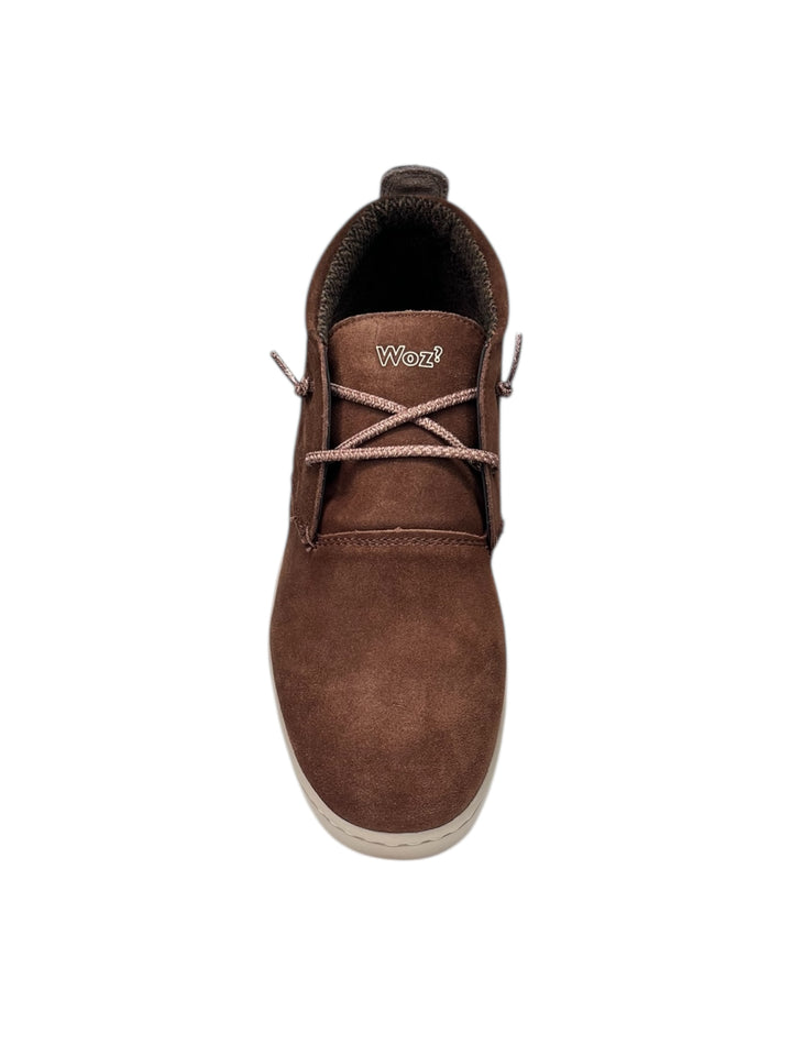 polacchine uomo pelle brown