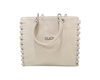 CULT  borsa a mano donna sabbia