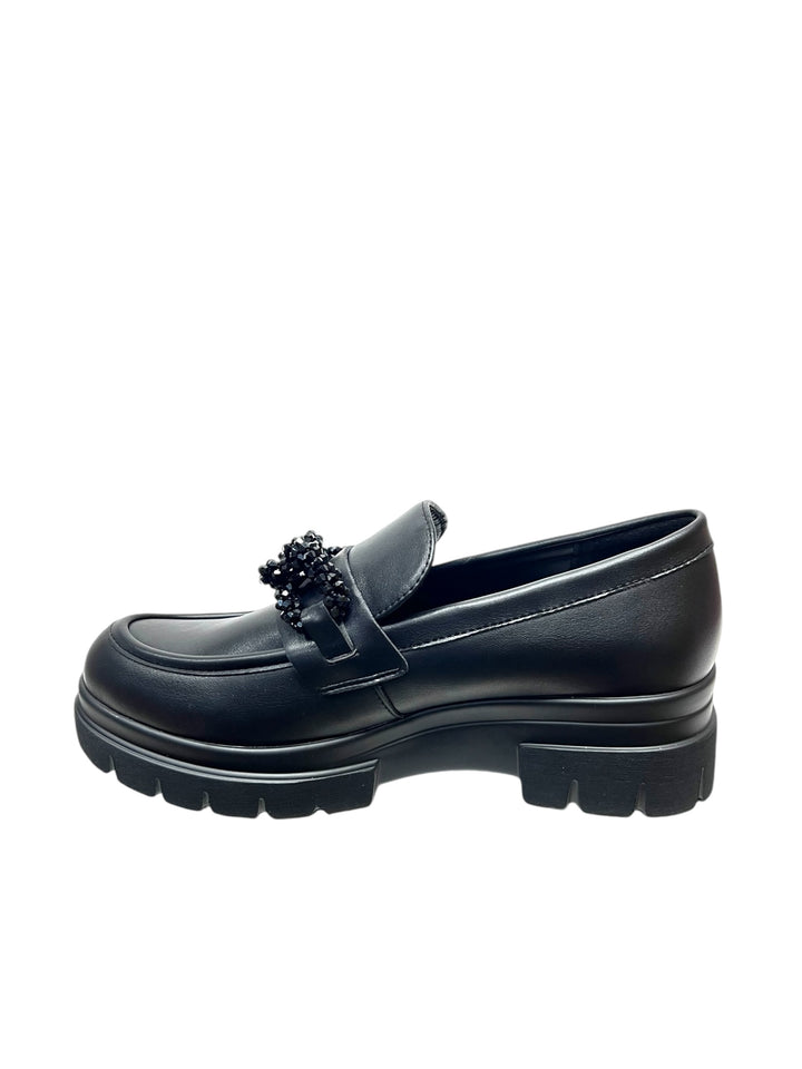 mocassini donna queen helena art.x31-41 black