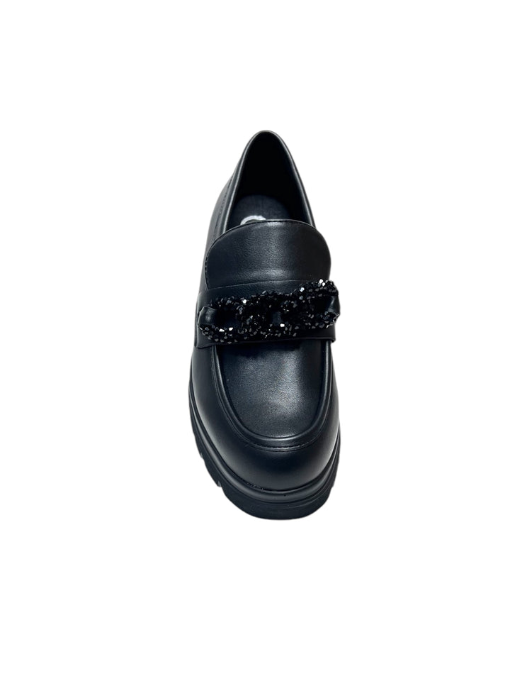 mocassini donna queen helena art.x31-41 black
