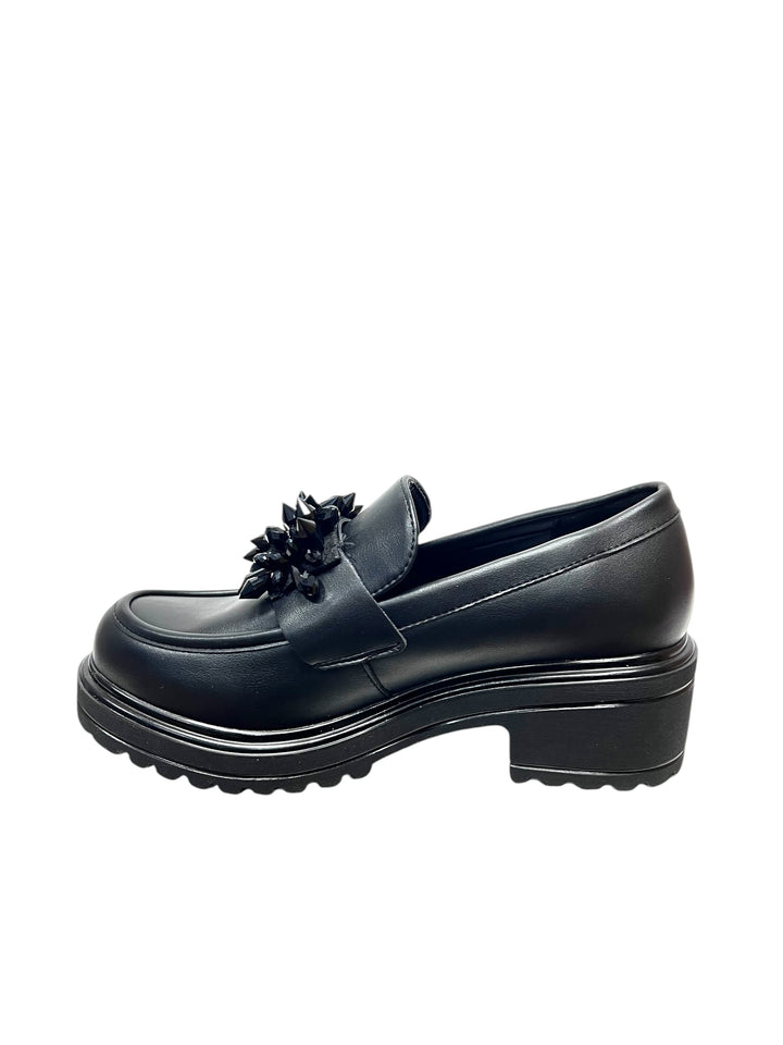mocassini donna queen helena art.x31-45 black