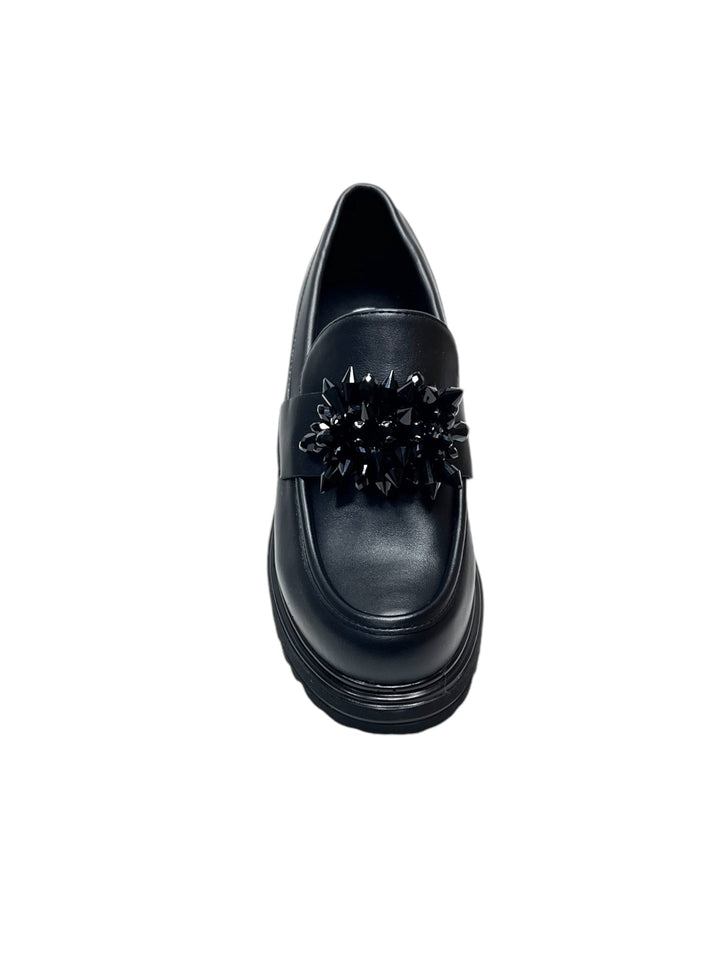 mocassini donna queen helena art.x31-45 black