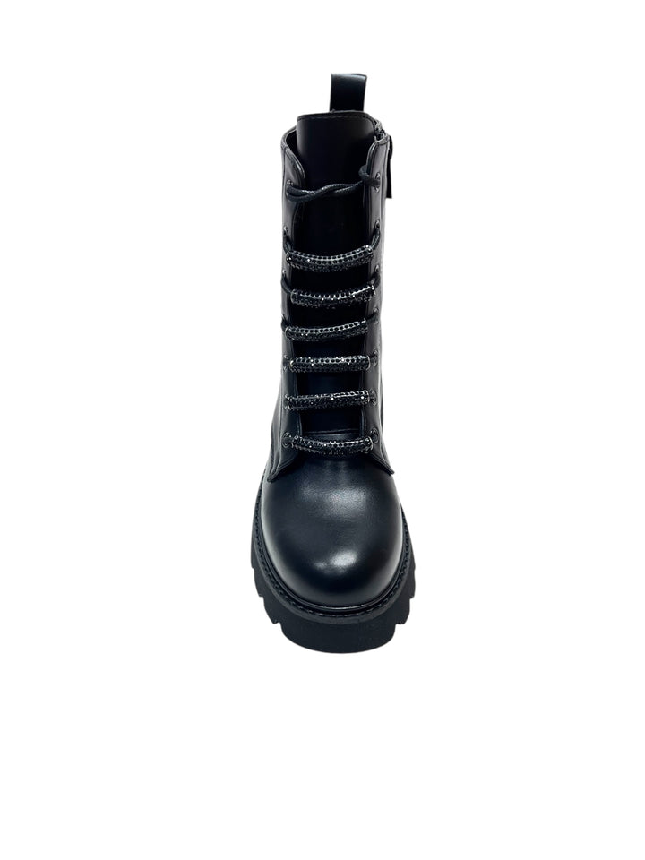 anfibi corti donna queen helena art.x31-52 black