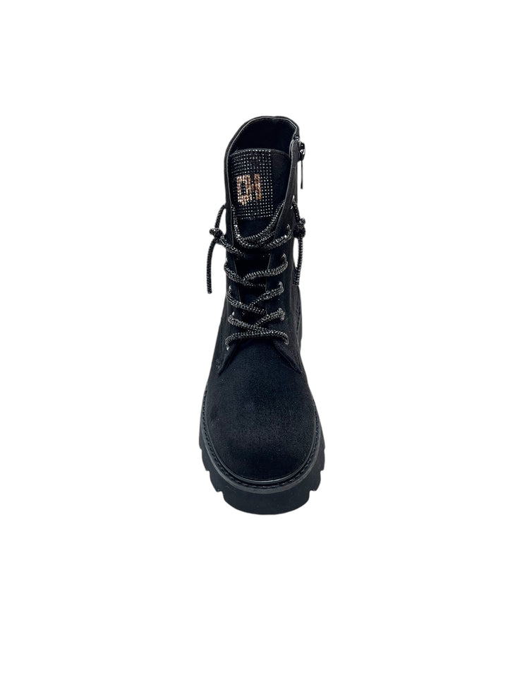 anfibi corti donna queen helena art.x31-54 black