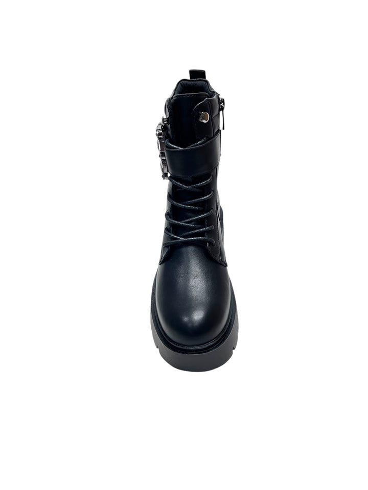 anfibi corti donna queen helena art.x31-72 black