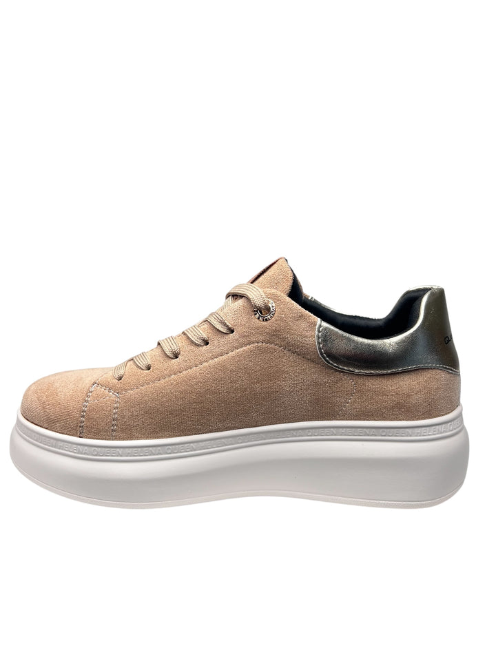 sneaker donna beige