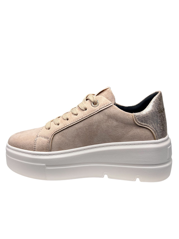 sneaker donna beige