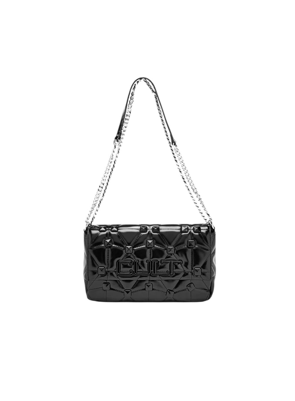 borsa grande con patta donna nero – Perticara Scarpe
