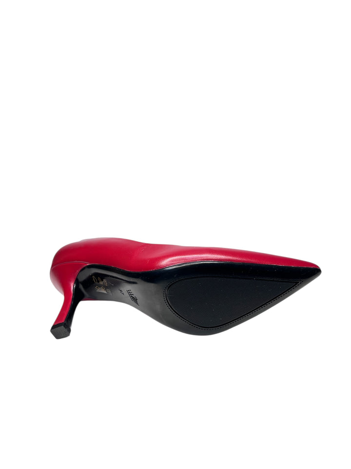 décolleté donna rosso scuro