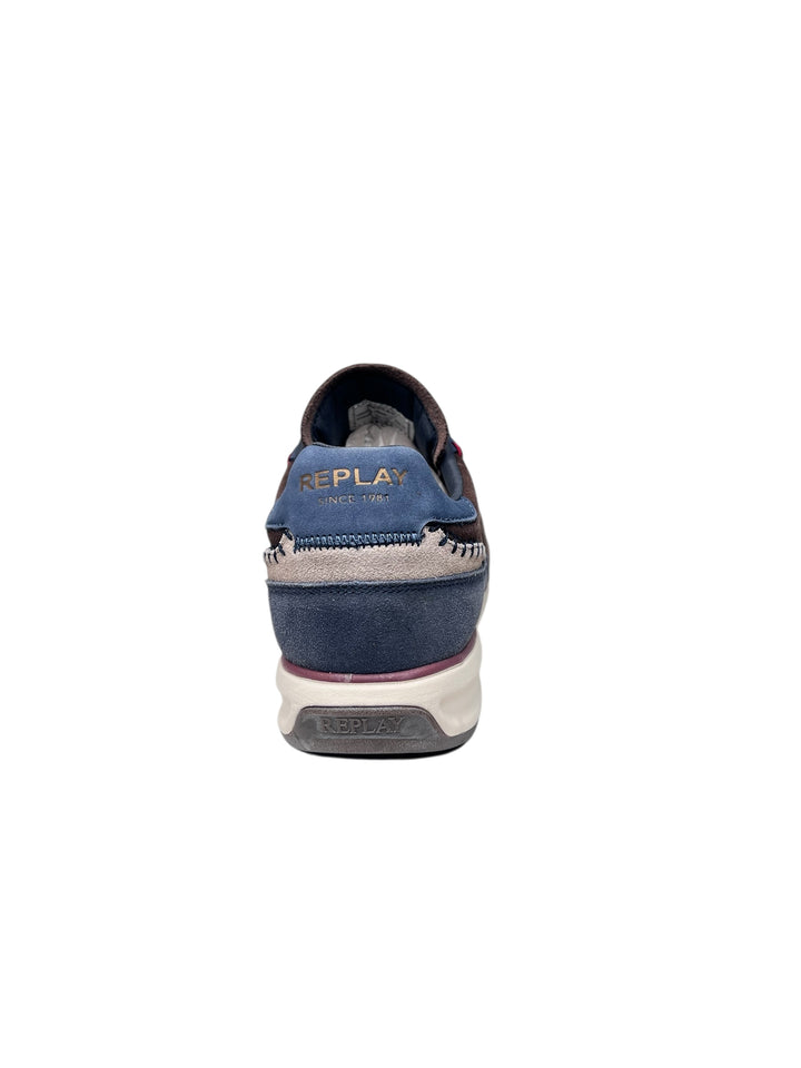 sneaker uomo pelle marrone
