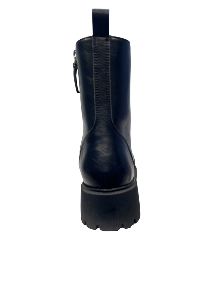 stivaletto donna pelle nero