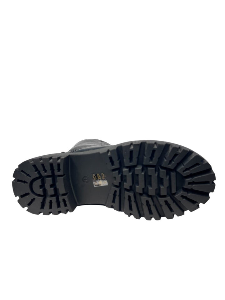 stivaletto donna pelle nero