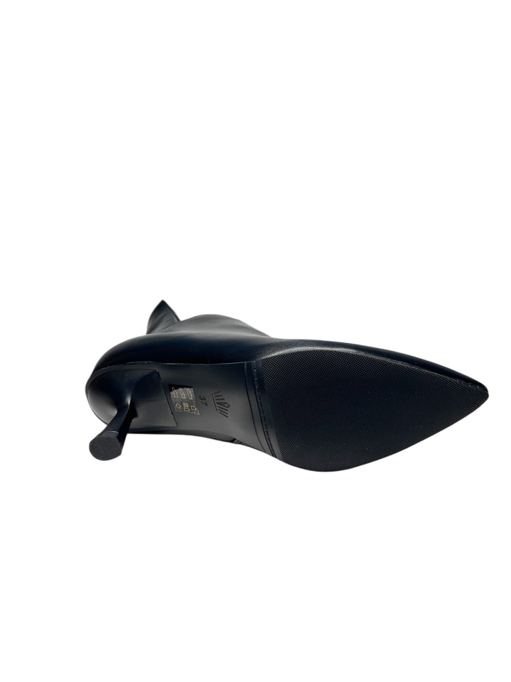 stivaletto donna pelle nero