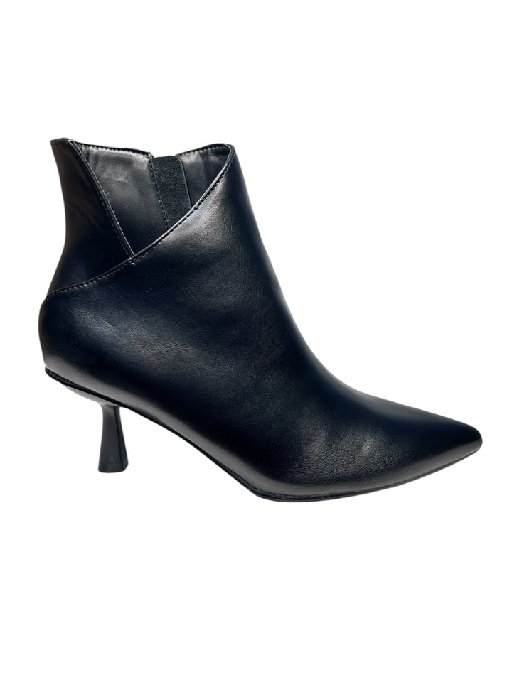 stivaletto donna pelle nero
