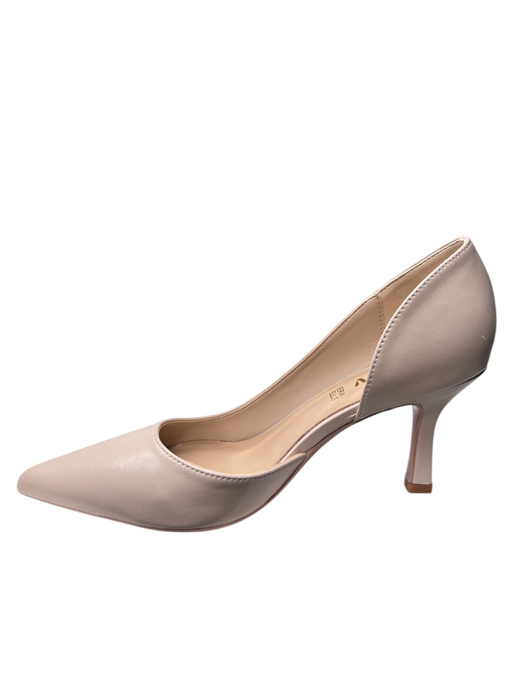 décolleté donna pelle claud.v art.za08-12a beige