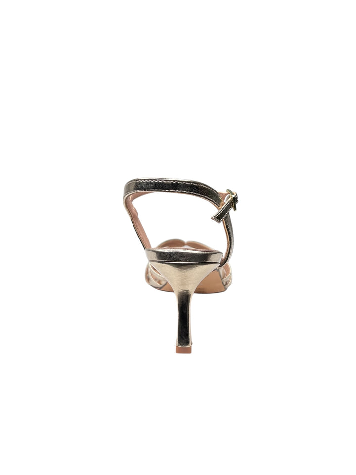 sandali donna pelle claud.v art. xg18-04n-pl platino