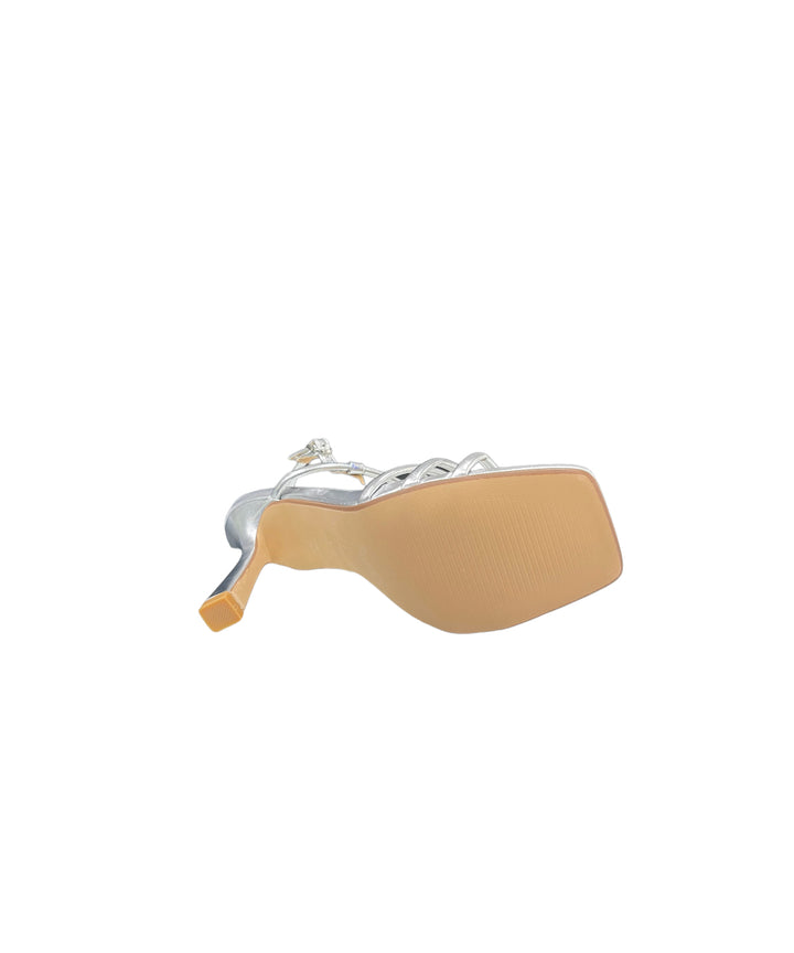 sandali donna queen helena art.zm9303 argento