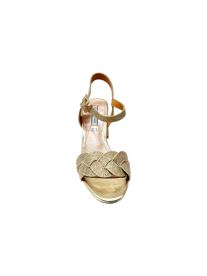 sandali strass donna queen helena art.zm9460 gold