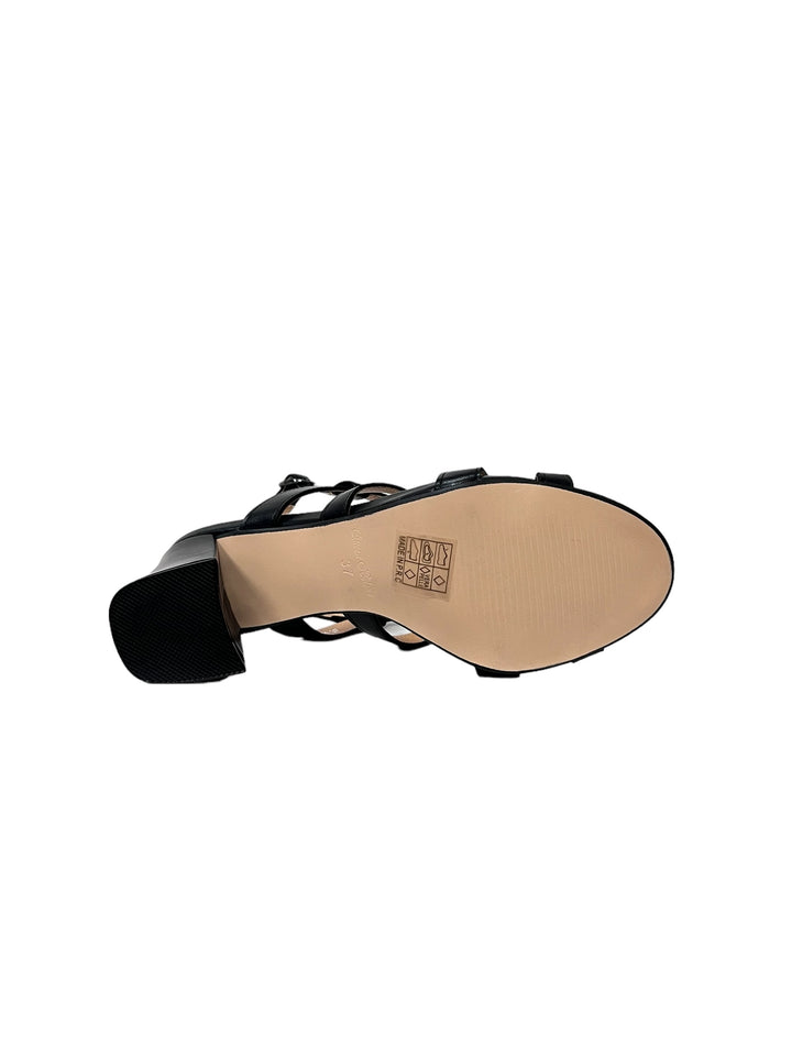 sandali donna queen helena art.zm9664 nero