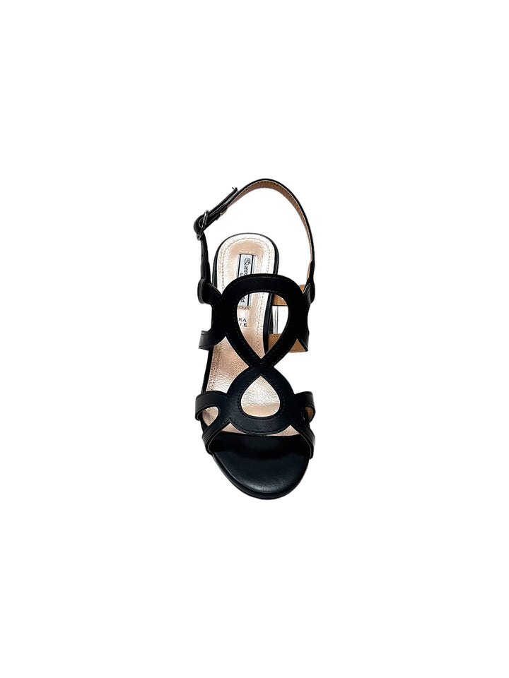 sandali donna queen helena art.zm9664 nero